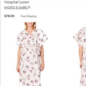 Ingrid and Isabel delivery gown
